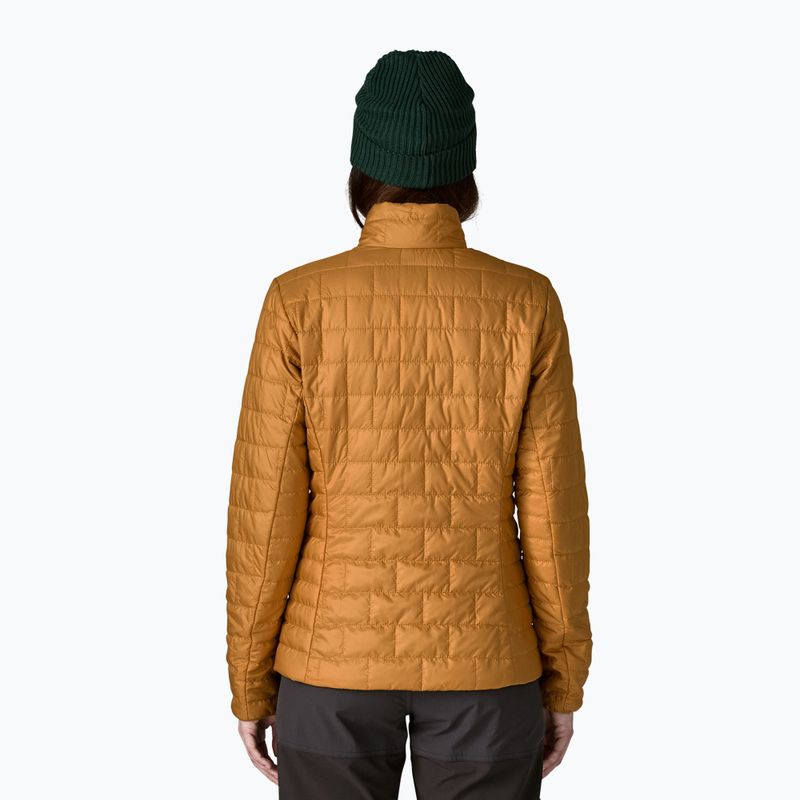 Dámska zateplená bunda Patagonia Nano Puff smolder talon gold 3