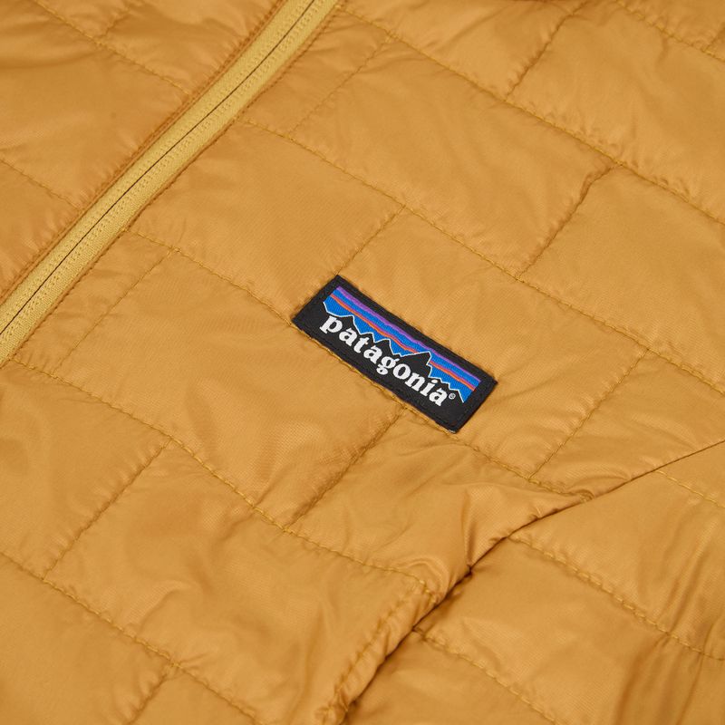 Dámska zateplená bunda Patagonia Nano Puff smolder talon gold 3