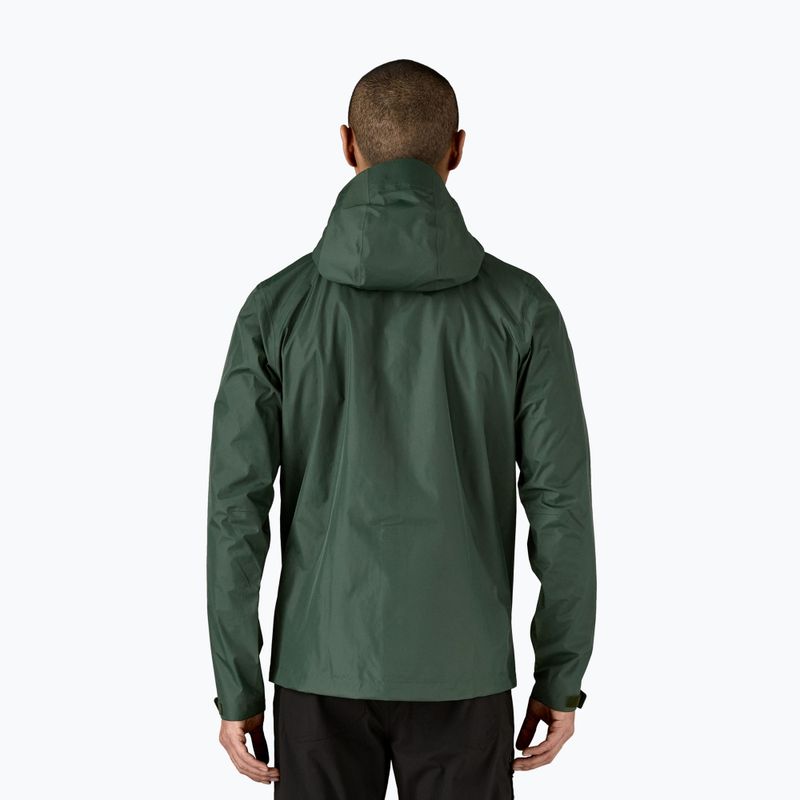 Pánska bunda do dažďa Patagonia Torrentshell 3L Rain old growth green 2