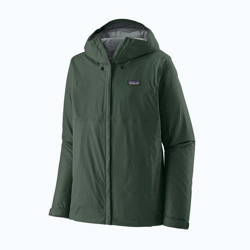 Pánska bunda do dažďa Patagonia Torrentshell 3L Rain old growth green 4