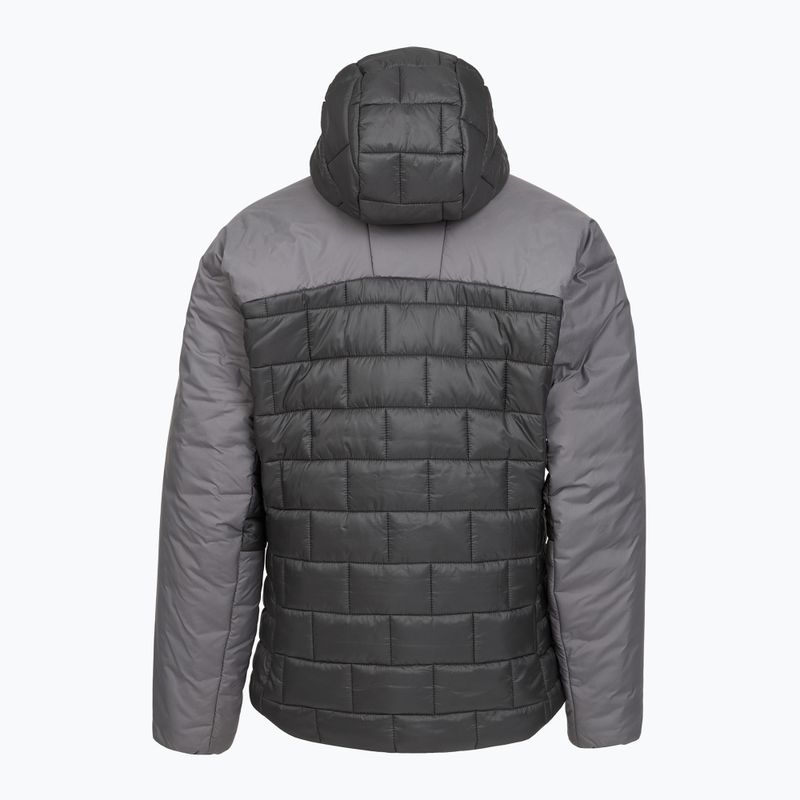 Pánska páperová bunda Patagonia Hi-Loft Nano Puff Hoody forge grey 11