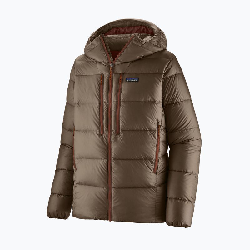 Pánska páperová bunda Patagonia Fitz Roy Down Hoody marlow brown