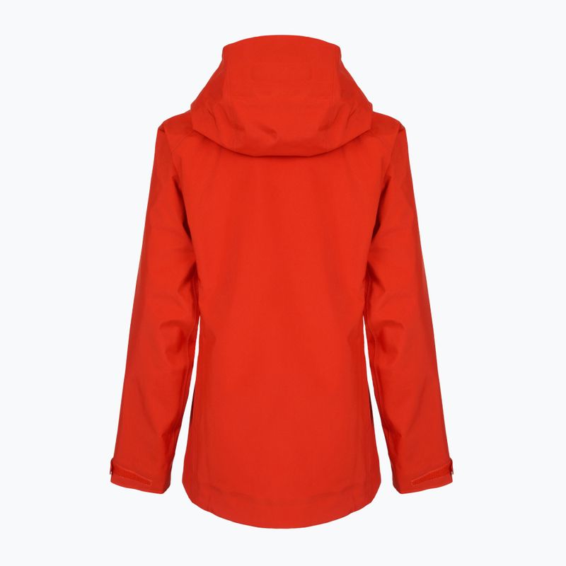 Dámska bunda do dažďa Patagonia Pluma Pro sizzle red 2