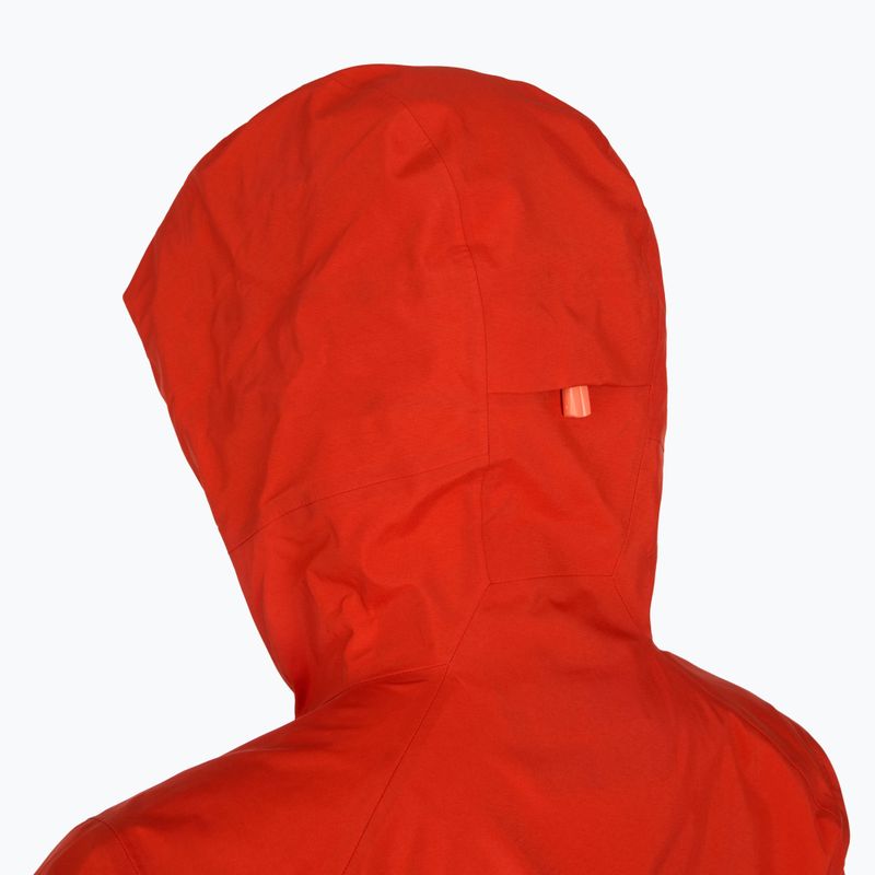 Dámska bunda do dažďa Patagonia Pluma Pro sizzle red 4