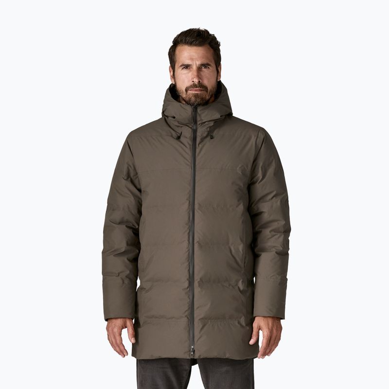 Pánsky páperový kabát Patagonia Jackson Glacier Parka otter brown