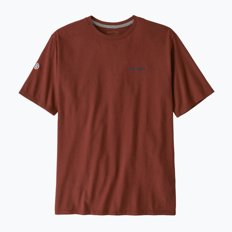 Pánske  tričko Patagonia Fitz Roy Icon Responsibili-Tee dried vanilla