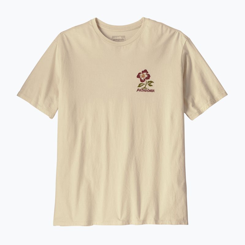 Pánske tričko Patagonia Balance Organic peace seeds / undyed natural 3