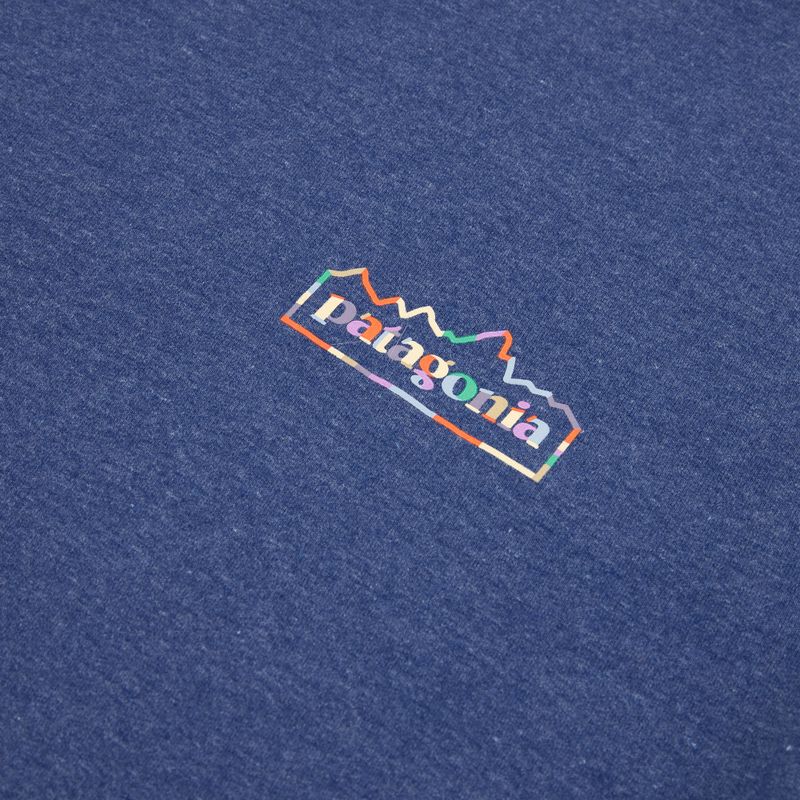 Pánska mikina Patagonia Lightweight Unity Fitz Wildrise Crew clement blue 3