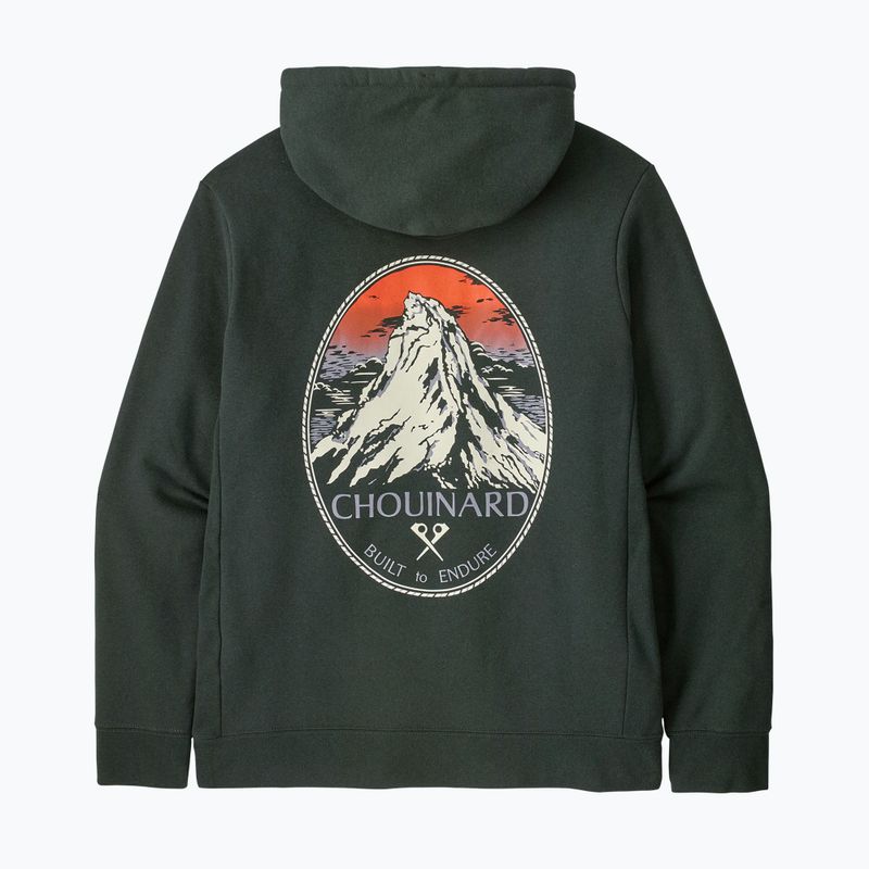Pánska mikina Patagonia Chouinard Crest Uprisal Hoody old growth green 2