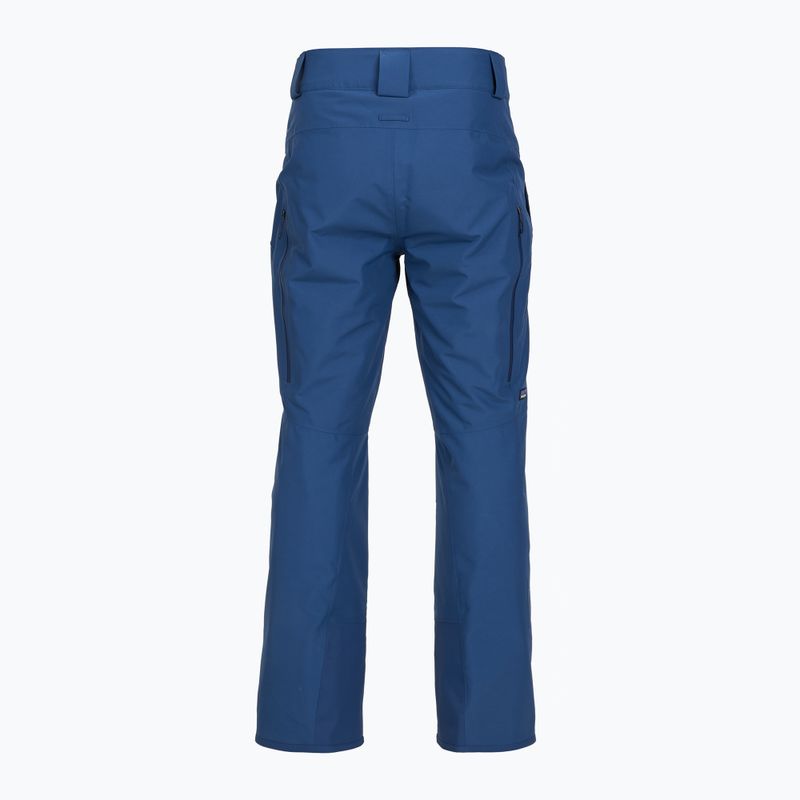 Pánske lyžiarske nohavice Patagonia Insulated Powder Town clement blue 2