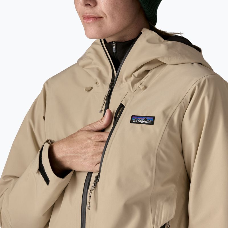 Dámska vetrovka Patagonia Insulated Storm Shift oar tan 5