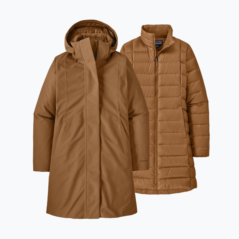 Dámska bunda 3v1 Patagonia Tres 3-in-1 Parka deer brown