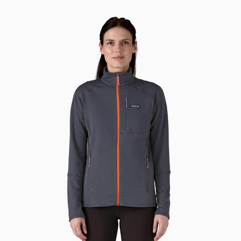 Dámska mikina Patagonia R1 Hybrid smolder blue