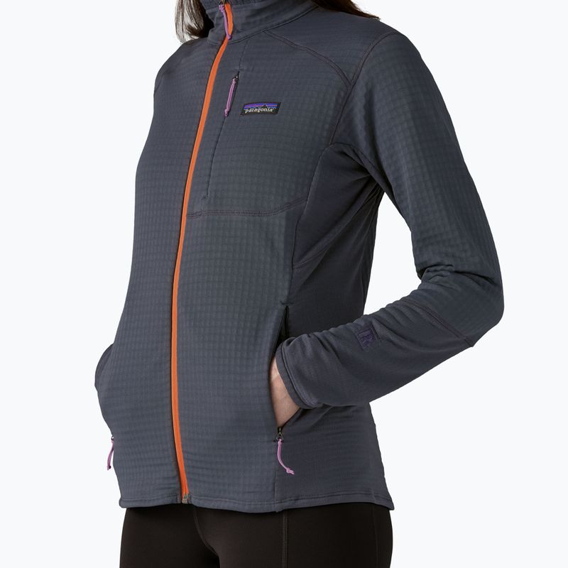 Dámska mikina Patagonia R1 Hybrid smolder blue 5
