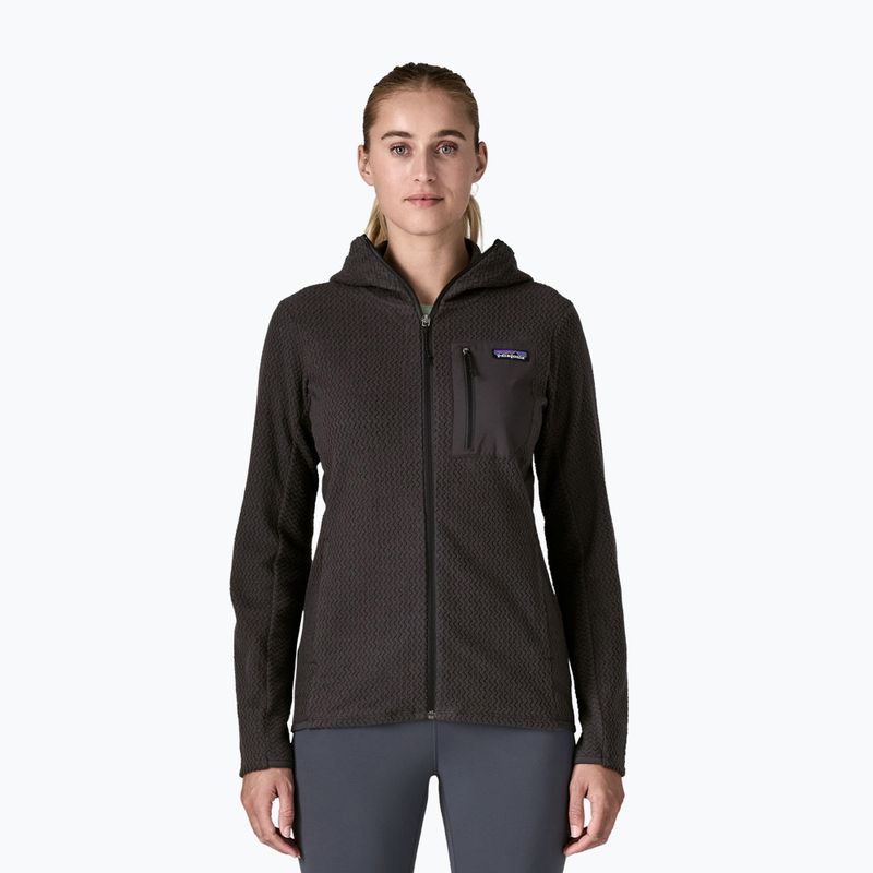 Dámska fleece mikina Patagonia R1 Air Full-Zip Hoody black