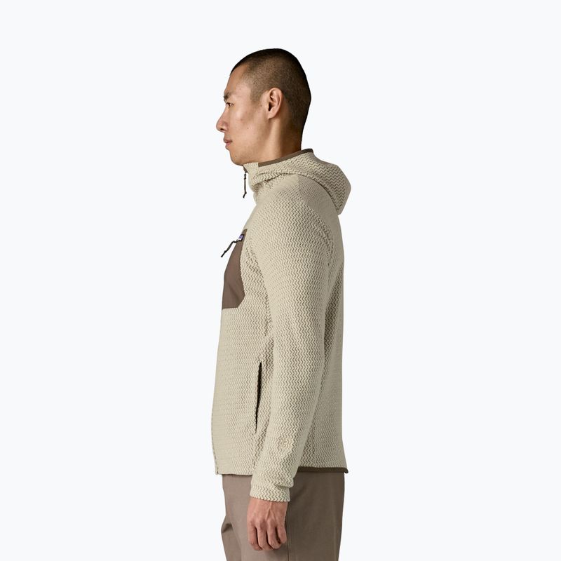 Pánska trekingová mikina Patagonia R1 Air Full-Zip Hoody pelican 4