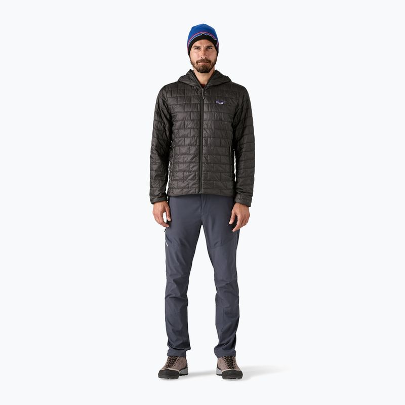 Pánska páperová bunda Patagonia Nano Puff Hoody black 2