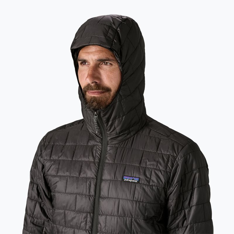 Pánska páperová bunda Patagonia Nano Puff Hoody black 5
