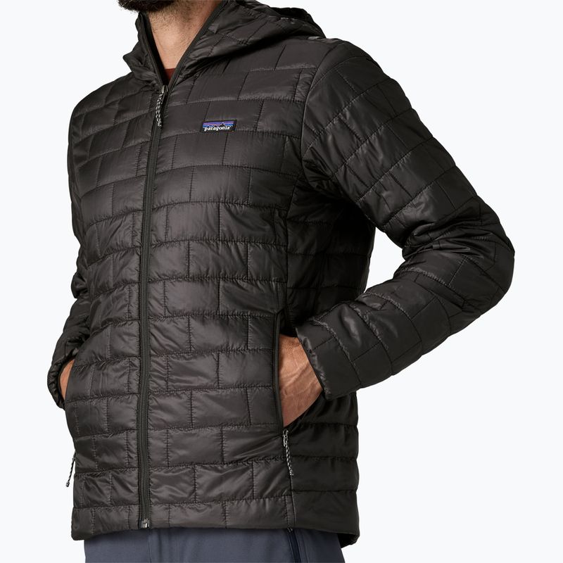 Pánska páperová bunda Patagonia Nano Puff Hoody black 6