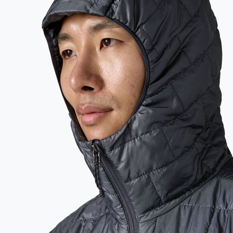 Pánska páperová bunda Patagonia Nano Puff Hoody smolder blue 6