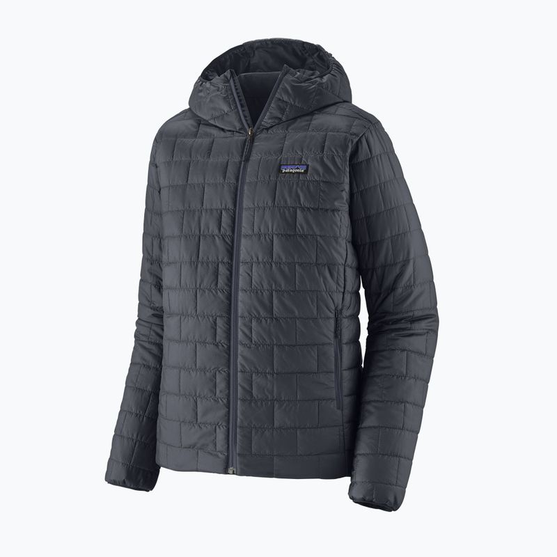 Pánska páperová bunda Patagonia Nano Puff Hoody smolder blue 10