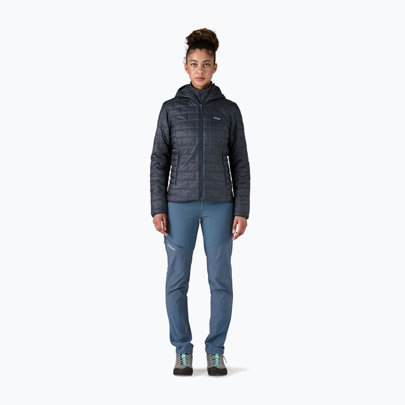 Dámska zateplená bunda Patagonia Nano Puff Hoody smolder blue 2