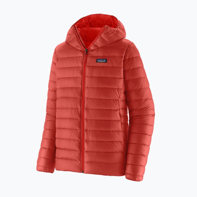 Pánska páperová bunda  Patagonia Down Sweater Hoody amanita red 5