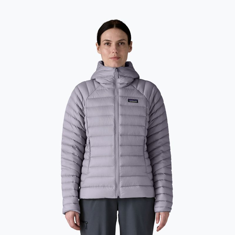 Dámska páperová bunda Patagonia Down Sweater Hoody permafrost purple