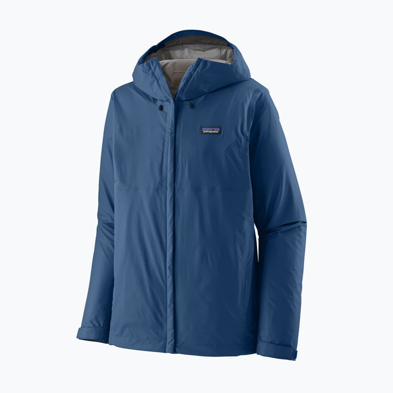Pánska bunda do dažďa Patagonia Torrentshell 3L Rain clement blue 4