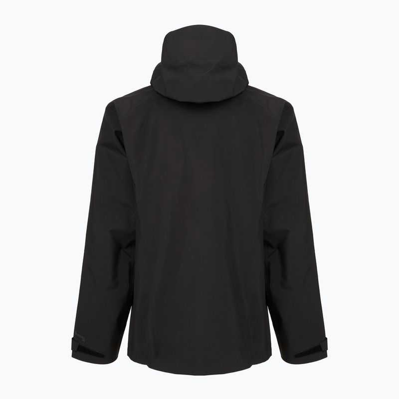 Pánska bunda do dažďa Patagonia Pluma Pro black 13
