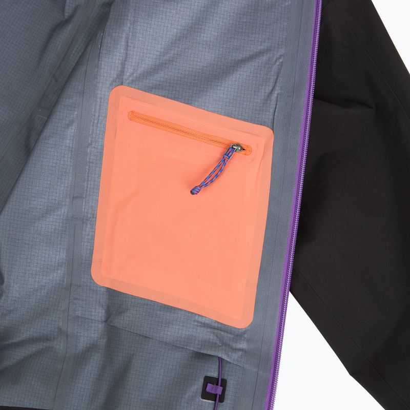 Pánska bunda do dažďa Patagonia Pluma Pro black 16