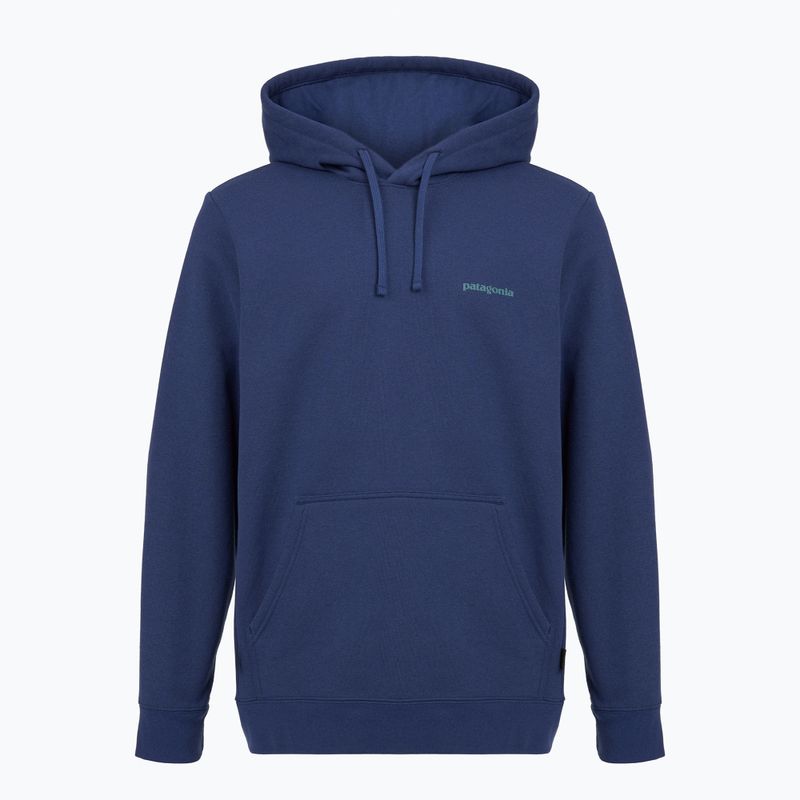 Pánska mikina Patagonia Boardshort Logo Uprisal Hoody clement blue