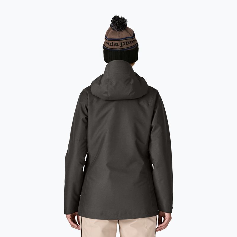 Dámska lyžiarska bunda Patagonia Insulated Powder Town black 2