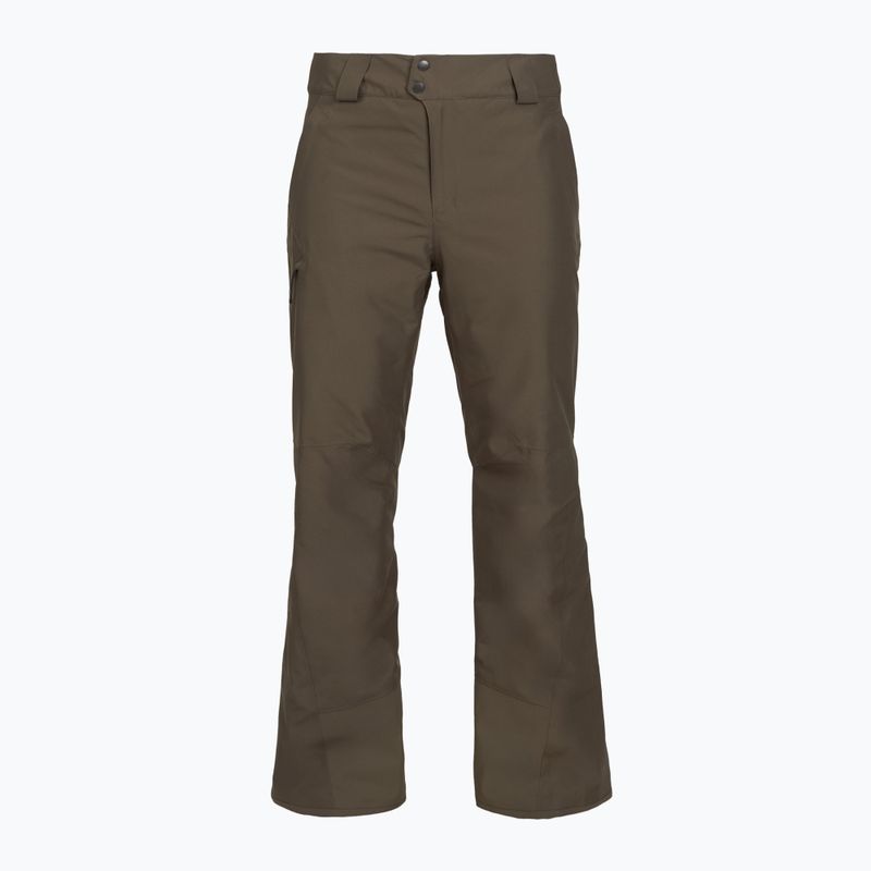 Pánske lyžiarske nohavice Patagonia Insulated Powder Town merlow brown marlow brown