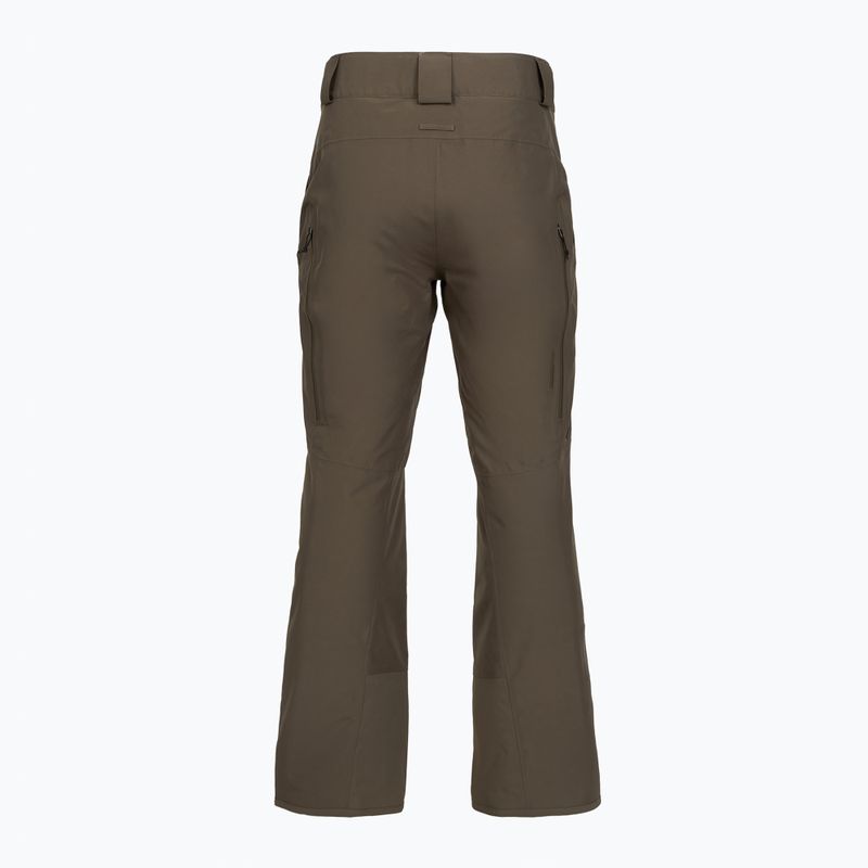 Pánske lyžiarske nohavice Patagonia Insulated Powder Town merlow brown marlow brown 2