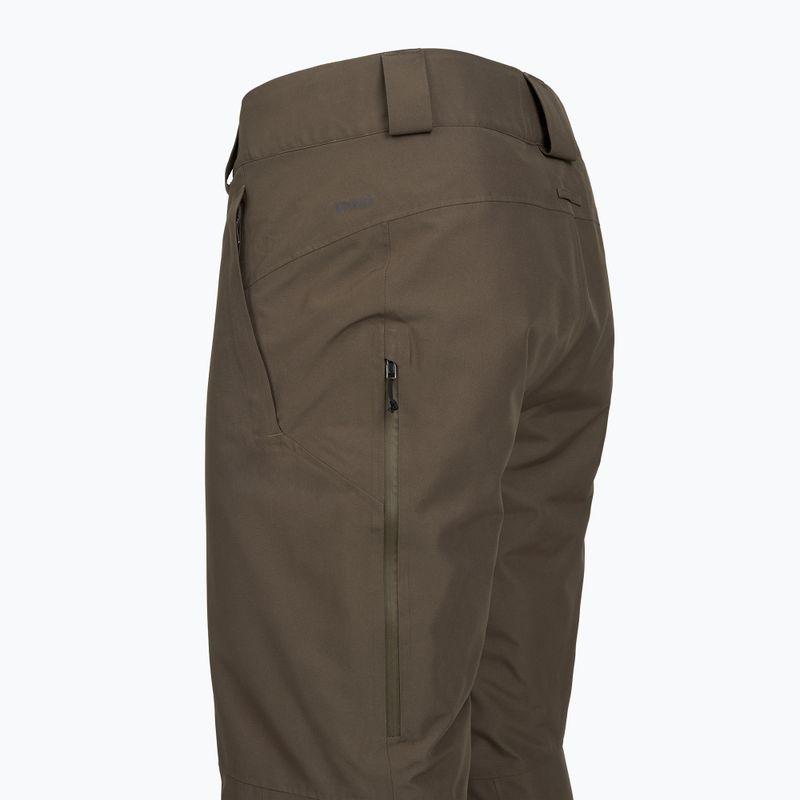 Pánske lyžiarske nohavice Patagonia Insulated Powder Town merlow brown marlow brown 4