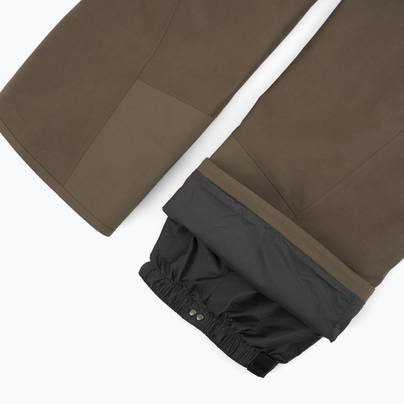 Pánske lyžiarske nohavice Patagonia Insulated Powder Town merlow brown marlow brown 6