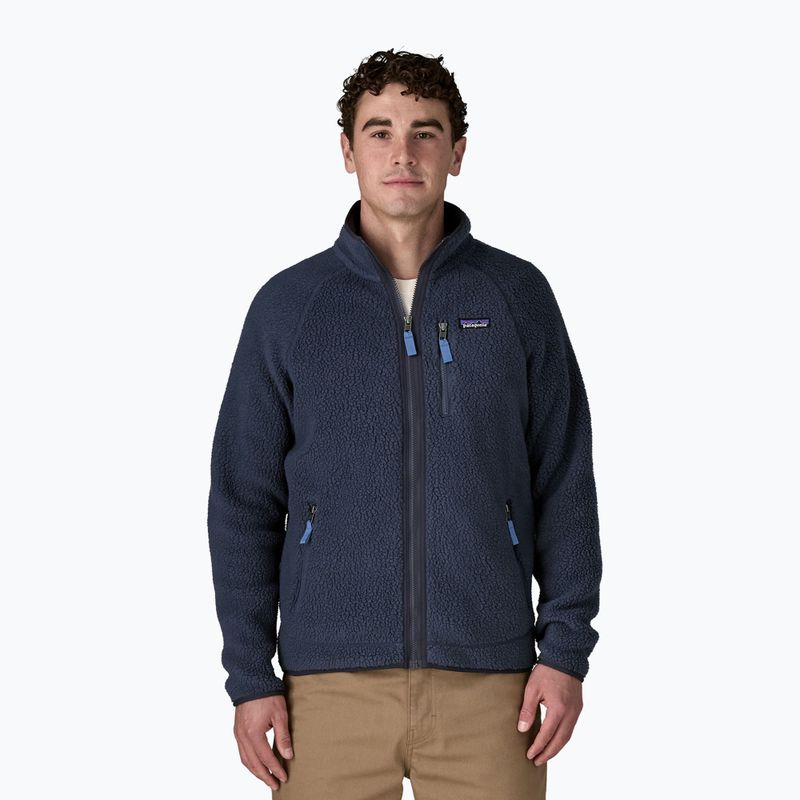 Pánska trekingová mikina Patagonia Retro Pile new navy w/sunken blue