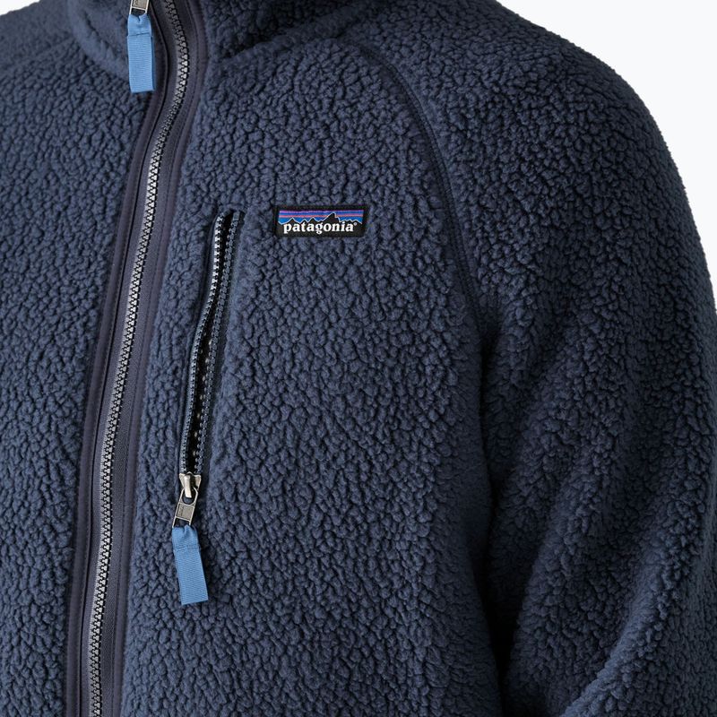 Pánska trekingová mikina Patagonia Retro Pile new navy w/sunken blue 6