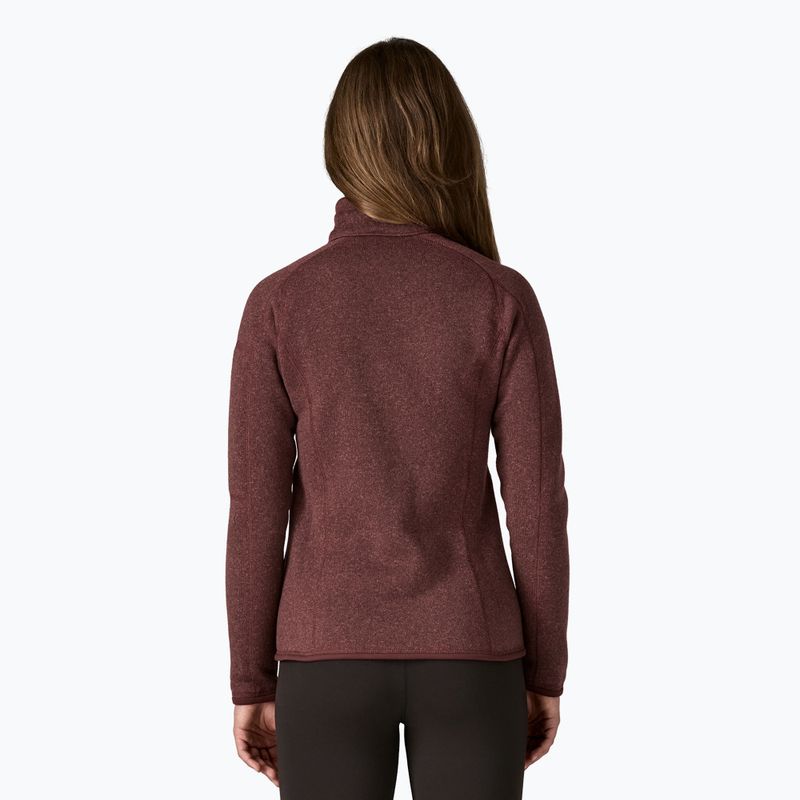 Dámska trekingová mikina Patagonia Better Sweater Fleece dark ruby 2