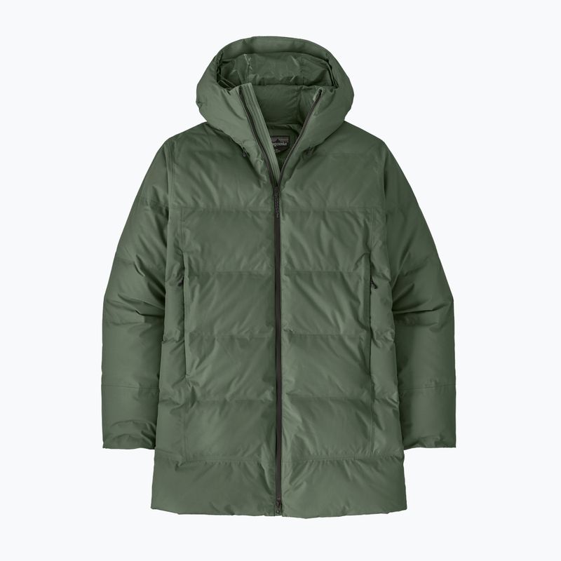 Pánska páperová bunda Patagonia Jackson Glacier Parka old growth green