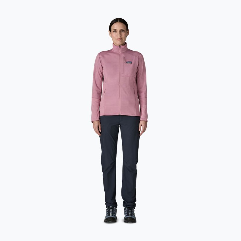 Dámska mikina Patagonia R1 Hybrid light violet 2