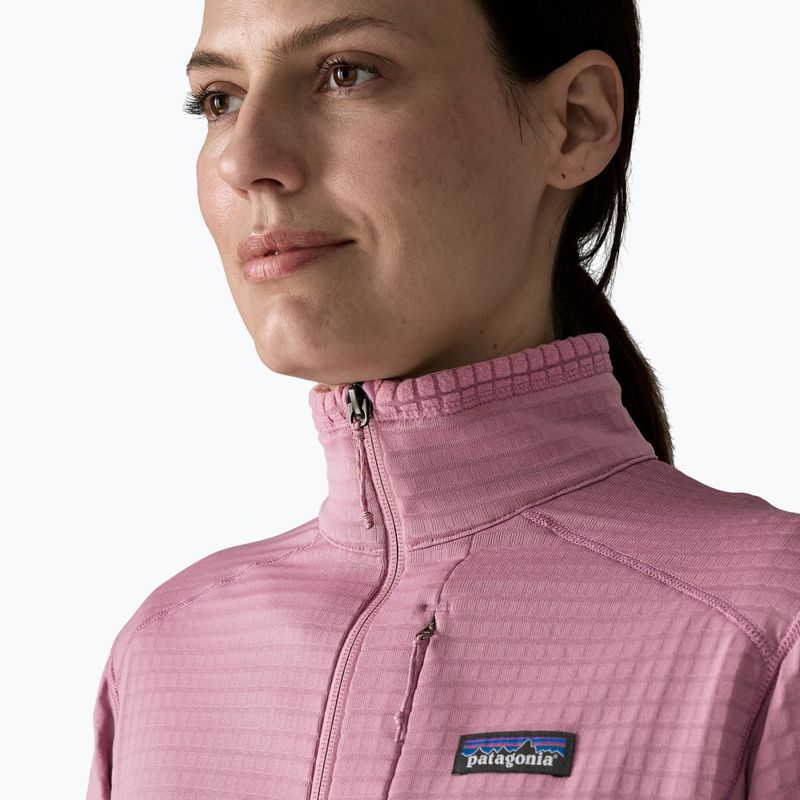 Dámska mikina Patagonia R1 Hybrid light violet 5