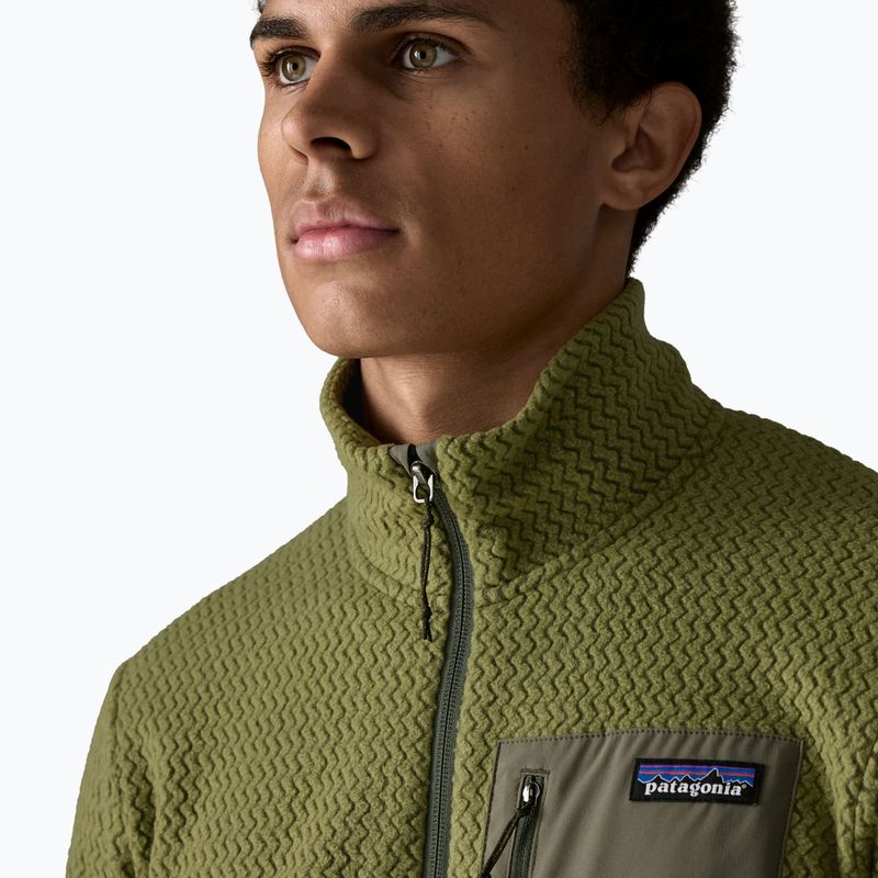 Pánska trekingová mikina Patagonia R1 Air caper green 5