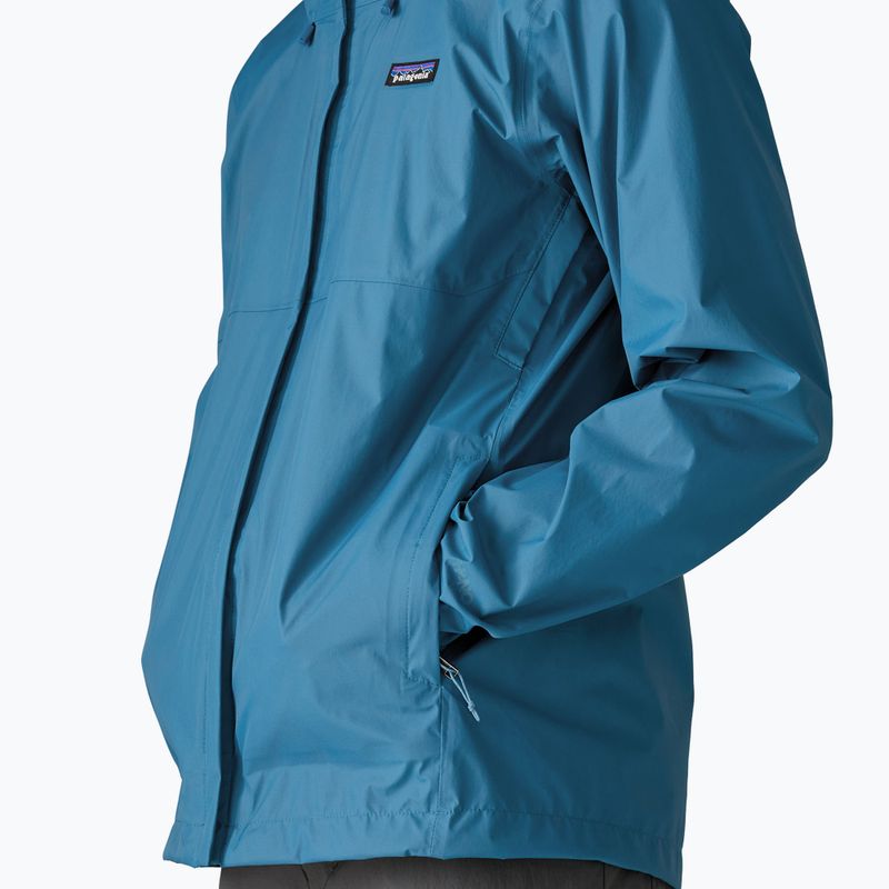 Pánska nepremokavá bunda Patagonia Torrentshell 3L Rain aquatic blue 6