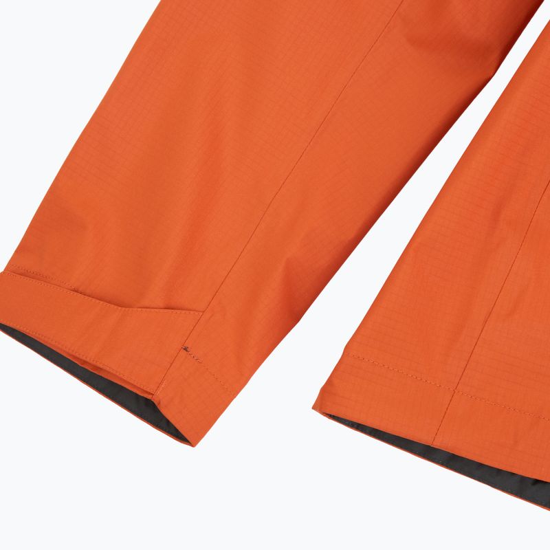Pánska nepremokavá bunda Patagonia Granite Crest Rain coal orange 4