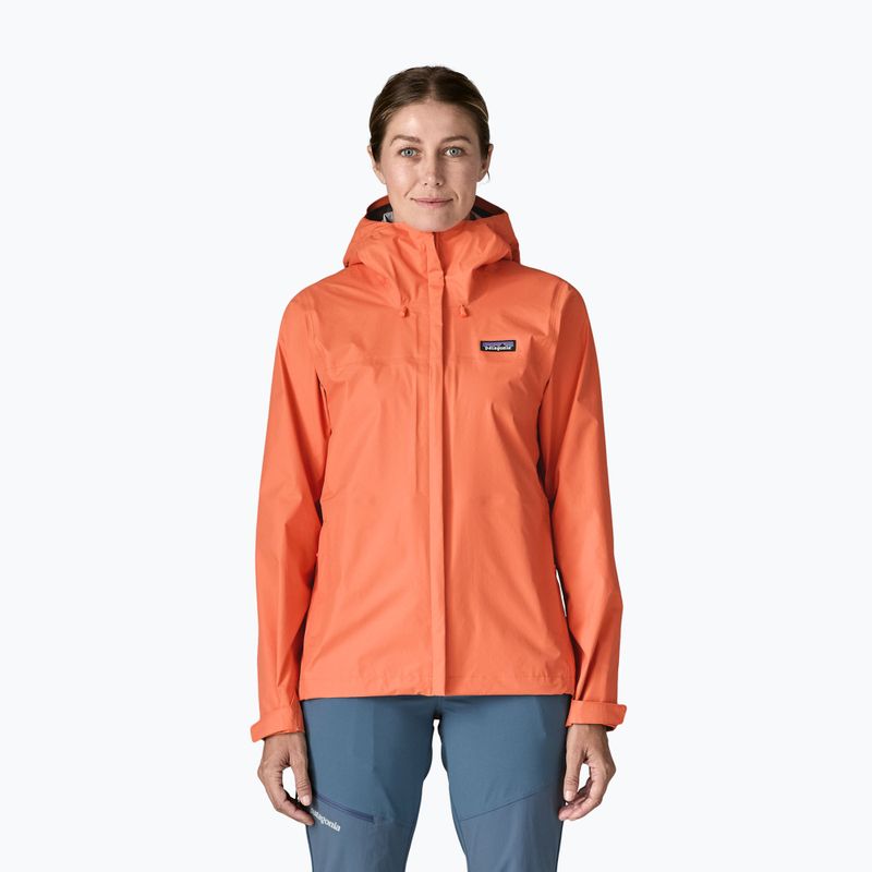 Dámska nepremokavá bunda Patagonia Torrentshell 3L Rain peach sorbet