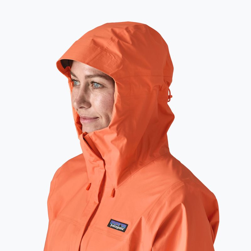 Dámska nepremokavá bunda Patagonia Torrentshell 3L Rain peach sorbet 5