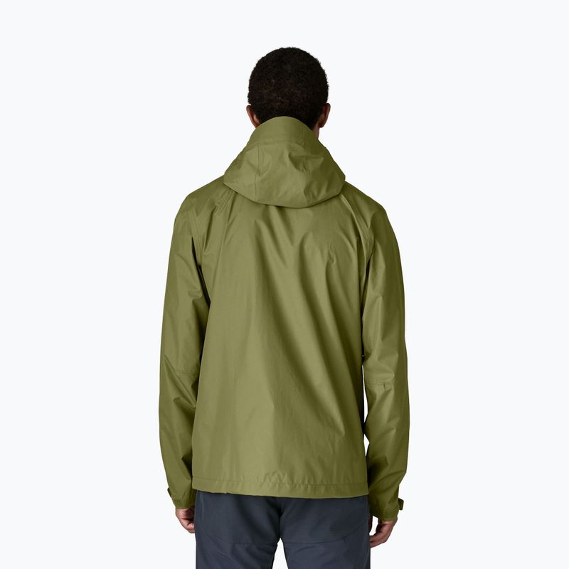 Pánska nepremokavá bunda Patagonia Torrentshell 3L Rain caper green 3