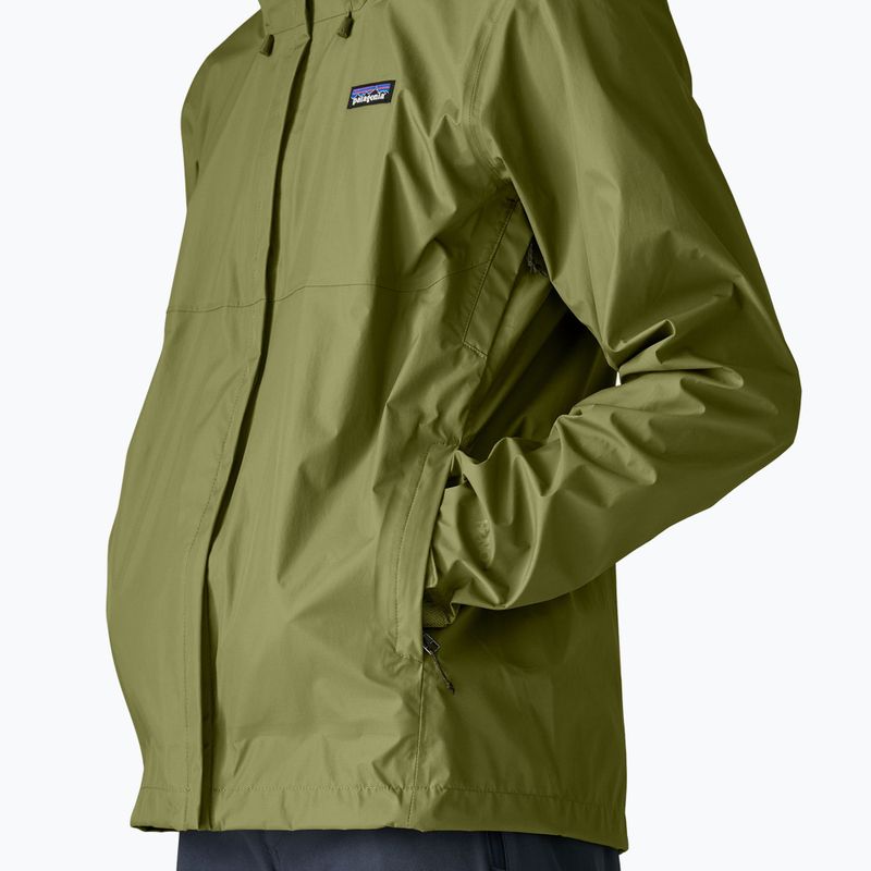 Pánska nepremokavá bunda Patagonia Torrentshell 3L Rain caper green 6